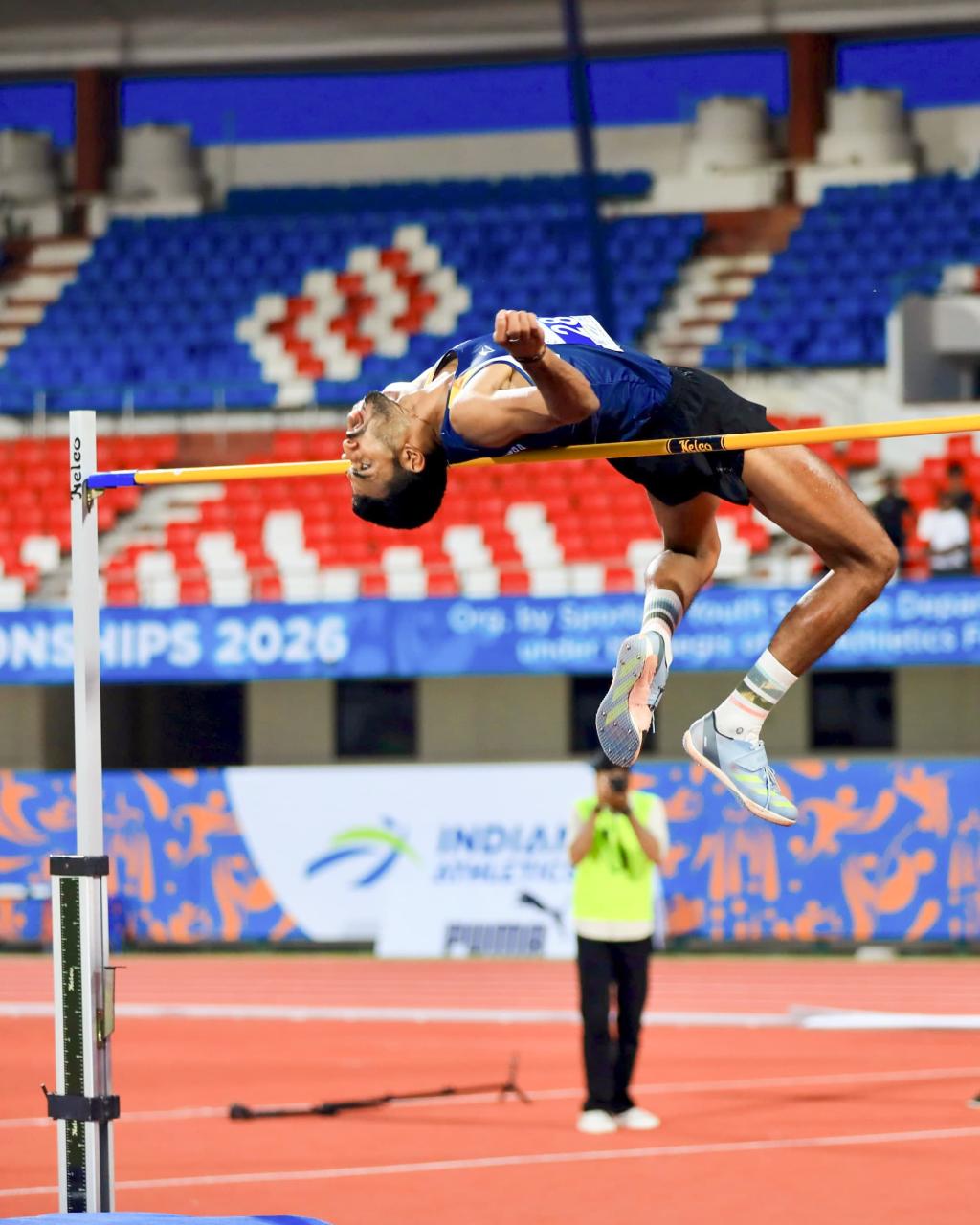 Jumpers Ancy, Sarvesh breaks national records in Bhubaneswar