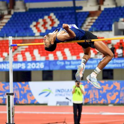 Jumpers Ancy, Sarvesh breaks national records in Bhubaneswar