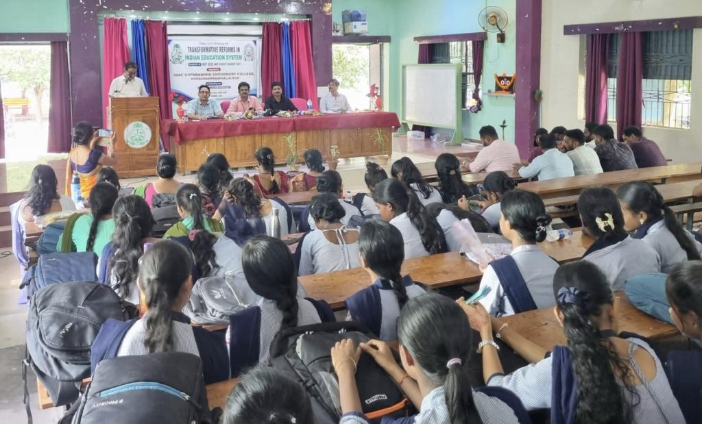 State Level Seminar on Transformative Reforms in Indian Education System in the Context of NEP-2020 and Viksit Bharat 2047 Organized in GC College