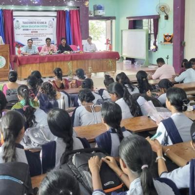 State Level Seminar on Transformative Reforms in Indian Education System in the Context of NEP-2020 and Viksit Bharat 2047 Organized in GC College