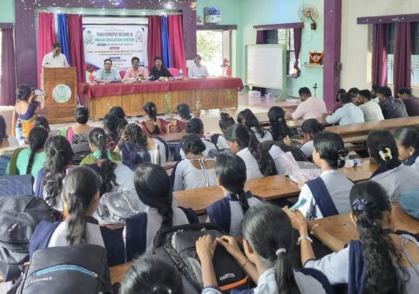State Level Seminar on Transformative Reforms in Indian Education System in the Context of NEP-2020 and Viksit Bharat 2047 Organized in GC College