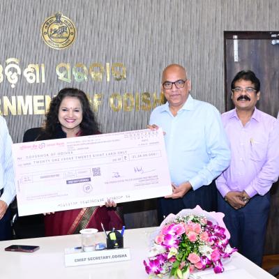 OPHWC pays Rs 21.28 Crore as Dividend to Government of Odisha for the FY 2024-25