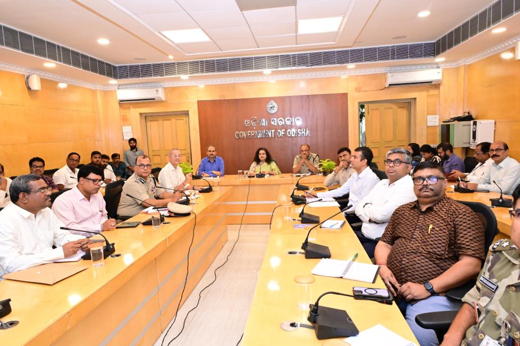 State Administration Gears Up for Vice President's Official Visit to Odisha on 9th July