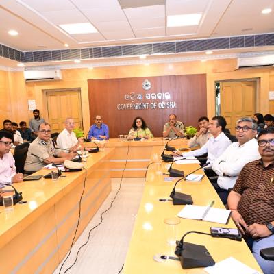 State Administration Gears Up for Vice President's Official Visit to Odisha on 9th July
