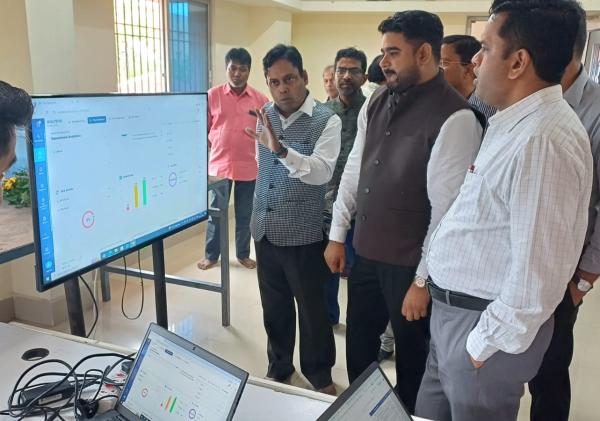 School & Mass Education Secretary Reviews OTET Examination Arrangements Across Centres