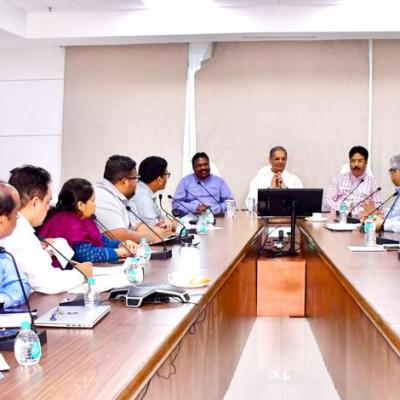 DCM K V Singhdeo announces integration of PM Suryaghar with PMAY, reviews Power infrastructure and safety measures