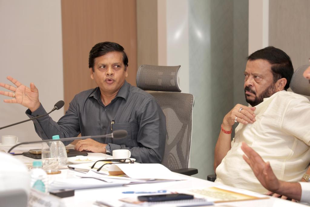 Review Meeting Chaired by Revenue Minister on Construction of New Revenue Bhawan and Disaster Management Bhawan
