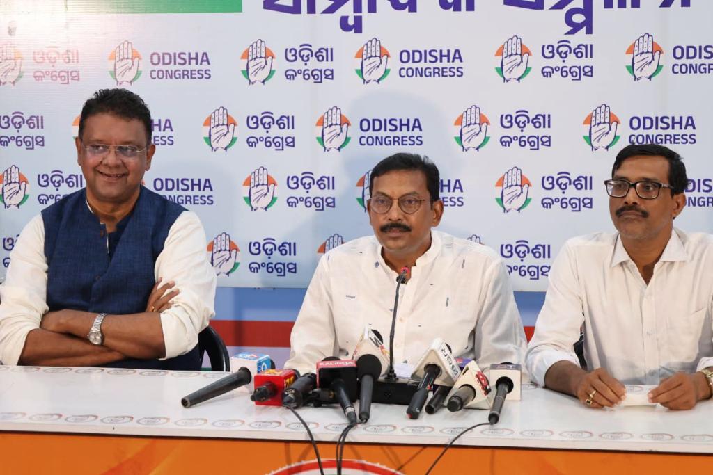 BJP betrays 40 lakh chit fund depositors by inducting Pravat Biswal into party said Congress