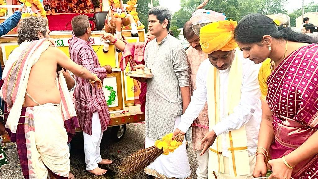 America’s Rhodes Island Hosts Rathayatra in Grandeur