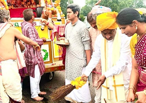 America’s Rhodes Island Hosts Rathayatra in Grandeur