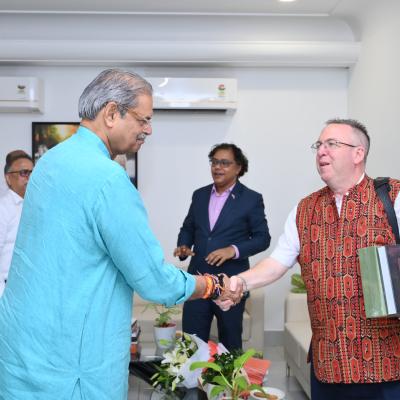 British Deputy High Commissioner Calls on Hon’ble Deputy Chief Minister Shri K V Singh Deo to Discuss UK-Odisha Partnership