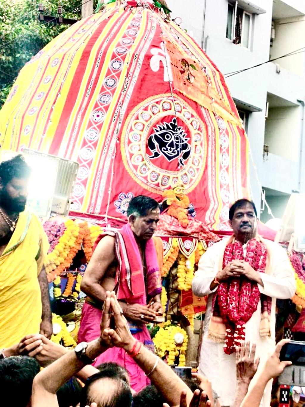 Vizag’s Jagannath Temple Hosts Bahuda Yatra