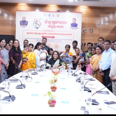 Odisha Observes World Breastfeeding Week 2026, Emphasises Early and Exclusive Breastfeeding