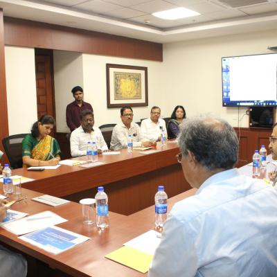 Meeting on scientific research and technological advancements held