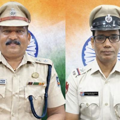 Two Commissionerate Police Officers Selected for Prestigious President’s Medals