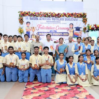 Academic Excellence Celebrated at Iconic OAV, Commissioner-cum-Secretary Felicitates Achievers
