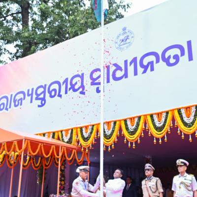 Odisha Celebrates 80th State-Level Independence Day; CM Mohan Charan Majhi Takes Salute