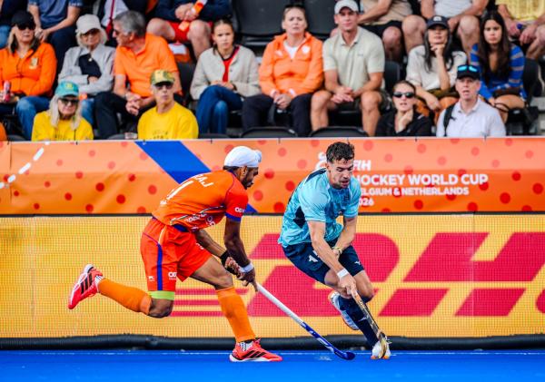 Indian Men’s Team goes down fighting 2-4 to England in FIH Hockey World Cup