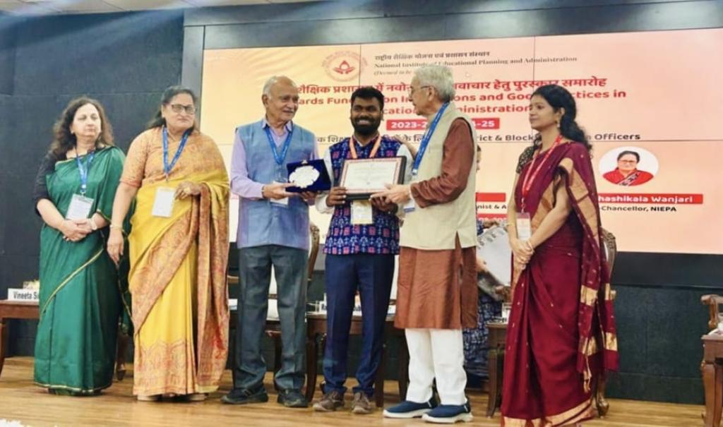 Trilochan Sahoo Conferred National Award for Innovations by Government of India