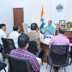 Deputy CM review meetin on Tata Power infrastructure in Niali area