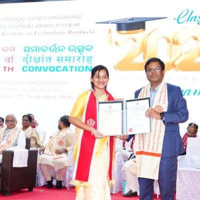 NIT Rourkela Awards 2033 degrees during the 24th Convocation Ceremony