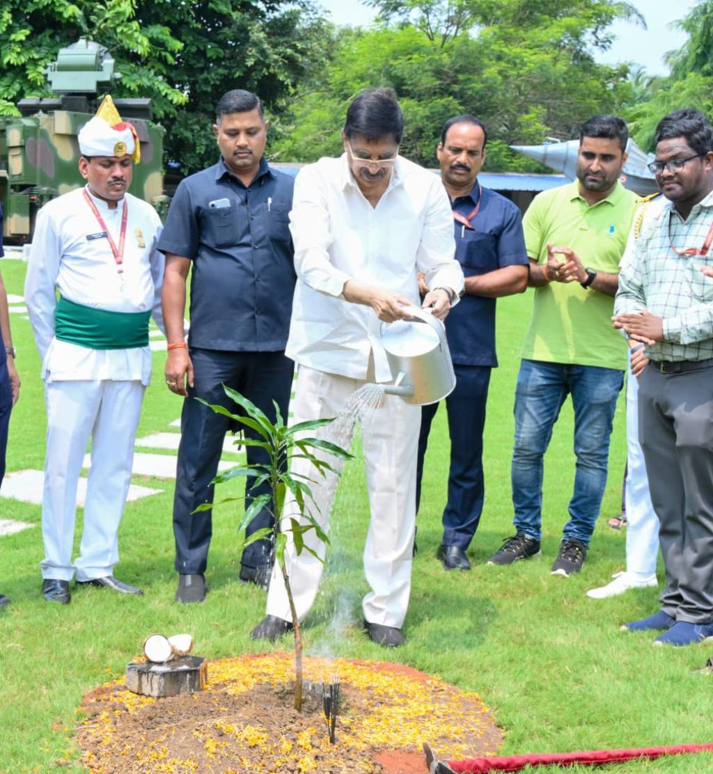 Governor plants sapling at Atal Van to mark PM Modi’s birthday