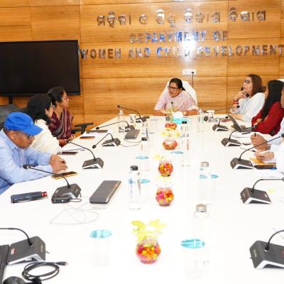 DCM Smt. Pravati Parida Reviews Preparedness for ‘Angan Utsav'