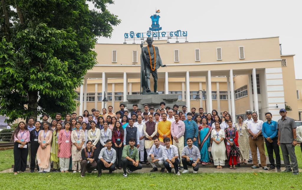 IIMC Dhenkanal Students Witness Proceedings of Odisha Assembly Sessions