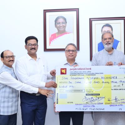 OREDA Ltd. Pays First-Ever Dividend of ₹1.07 Crore