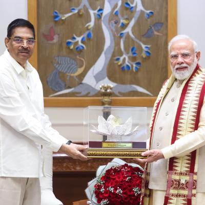 Governor Meets PM Modi, Discusses Odisha Development