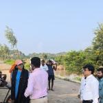 Principal Secretary Shubha Sharma visits Cyclone ‘Arnab’ Impact on Rushikulya River System