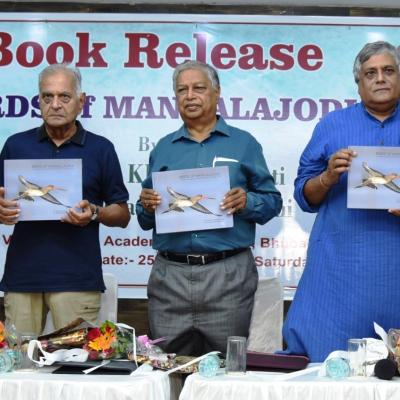 "Birds of Mangalajodi" unveiled at Bhubaneswar by Dr Srinivasa Rao Somanchi