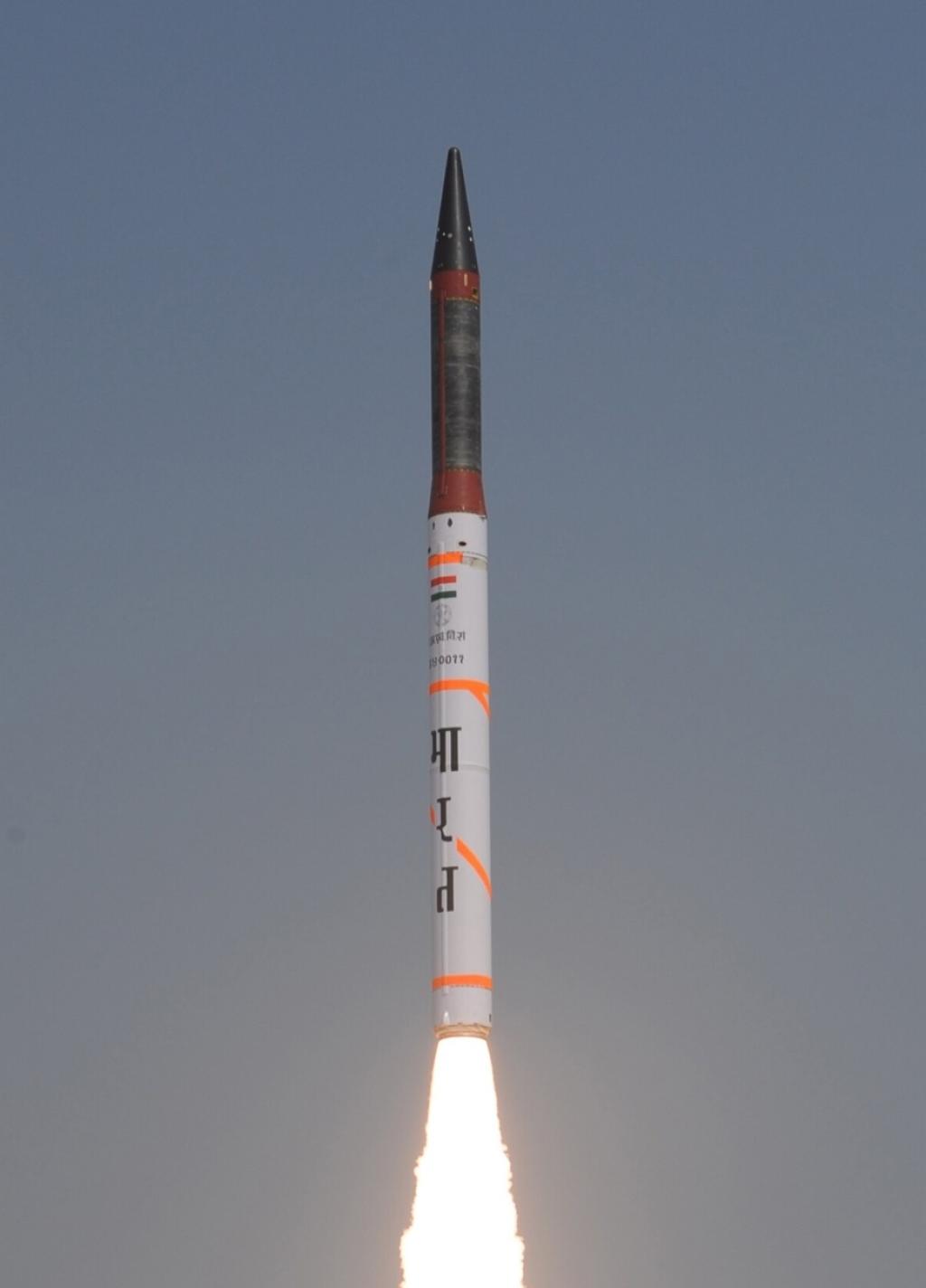Agni-4 Medium Range Ballistic Missile Successfully Test-Fired from Odisha
