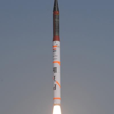 Agni-4 Medium Range Ballistic Missile Successfully Test-Fired from Odisha