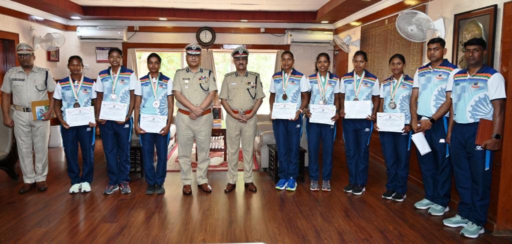 Odisha Police sportspersons perform brilliantly in 25th All India Police Water Sports Cluster Championship 2025-26 held in Uttarakhand